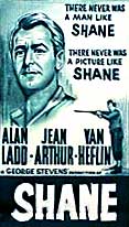 shane,old western movie,internet movie database, westerns,western movie poster